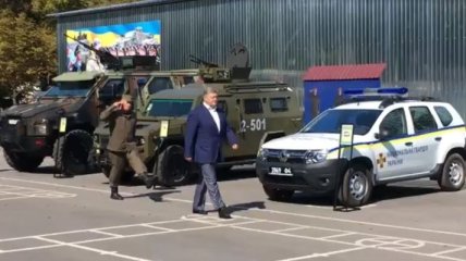 Президент посетил воинскую часть Нацгвардии в Винницкой области