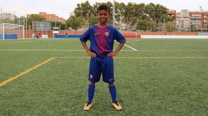 Сын Клюйверта забил красивый гол в дебютном матче за Барселону (Видео)
