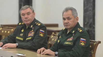 Валерій Герасимов та Сергій Шойгу