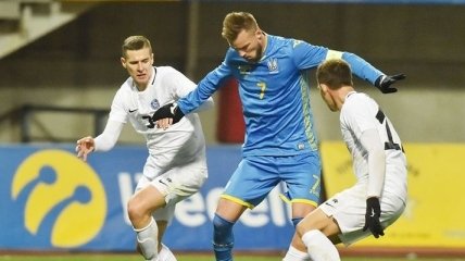 Украина 1:0 Эстония: события матча (Видео)