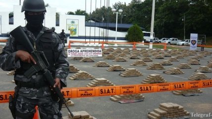 Полиция Эквадора конфисковала 2,2 тонны кокаина