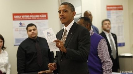 Барак Обама проголосовал досрочно