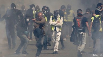 Двадцать первая суббота протестов: Поджоги, слезоточивый газ и аресты