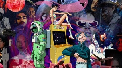 У космос разом з Gorillaz: група презентувала новий кліп (Відео)