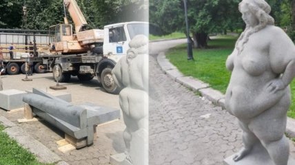 В парке во Львове установили скульптуры