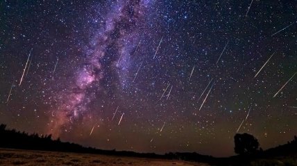 Житель Ирбита запечатлел метеорный поток Ориониды (Видео) 