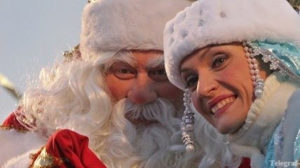 Украинский Дед Мороз начал работать в новой резиденции