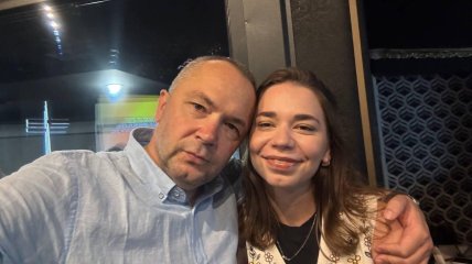 Павел Бойченко с дочерью Екатериной