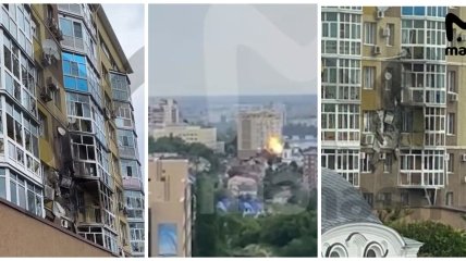 У російському Воронежі безпілотник розворотив багатоповерхівку: у путіна відреагували (відео, фото)