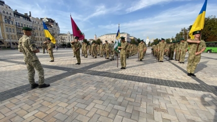 Репетиция парада в Киеве