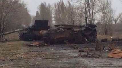 Партизаны взорвали 2 российских танка