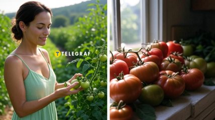 Созревание зеленых помидоров можно ускорить с помощью простого лайфхака