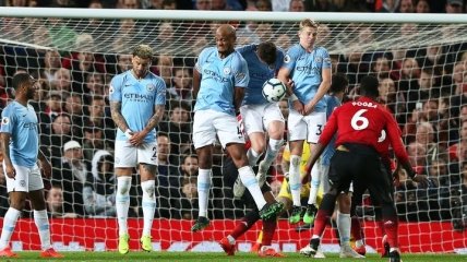 Манчестер Юнайтед - Манчестер Сити: обзор матча АПЛ (Видео)
