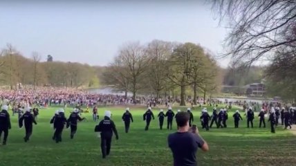 Первоапрельская шутка в Бельгии закончилась стрельбой и задержаниями (видео)
