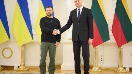 Президент Украины в Литве