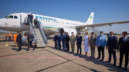 Рабочий визит: Зеленский приехал в Николаевскую область