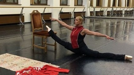 Анастасия Волочкова показала, как тренируется