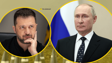 Володимир Зеленський і Володимир Путін