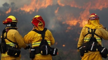 В США из-за лесного пожара эвакуированы более 2 тысяч человек