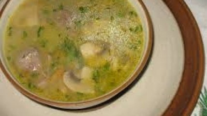 Рецепт. Суп из топинамбура и шампиньонов (видео)