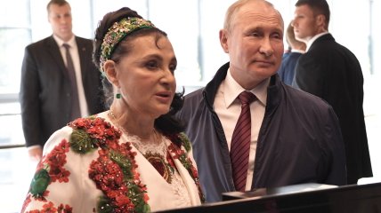 Ірина Вінер та Володимир Путін