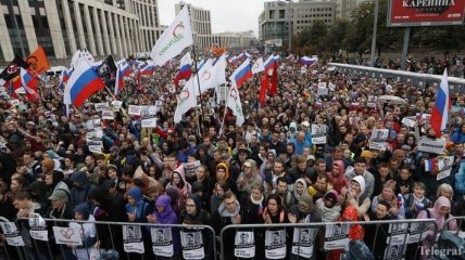 Опять Запад виноват: В Кремле нашли виновных в организации протестов в Москве