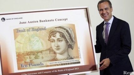 На британских банкнотах появится портрет писательницы Джейн Остин