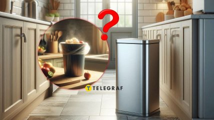 Мусорное ведро воняет