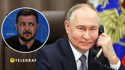 Український лідер та президент Росії