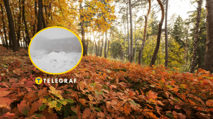 В Україні раптово випав сніг у вересні