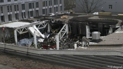 В торговом центре Риги произошло новое обрушение    