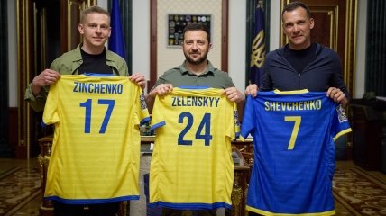 Шевченко та Зінченко зіграють за синю та жовту команду відповідно