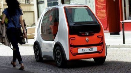 Электромобиль EZ-POD был презентован компанией Renault