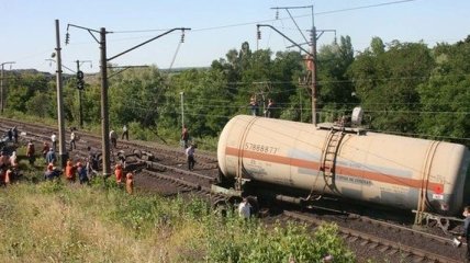 На Черкасщине восстановили движение поездов после аварии