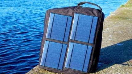 Рюкзак со встроенными солнечными батареями