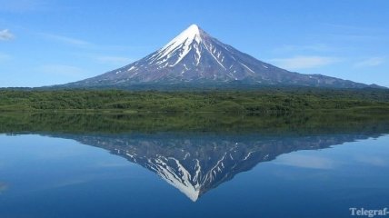 Ключевской вулкан на Камчатке никак не успокоится