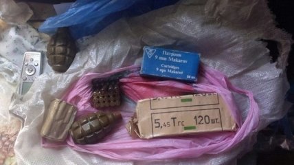 В Харьковской области спецслужбы выявили оружие и боеприпасы из зоны АТО