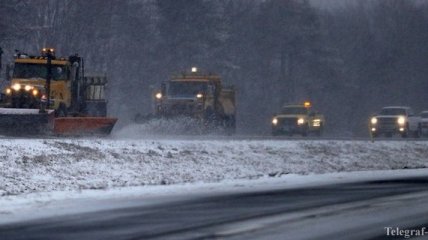 Снежная буря в США: циклон парализовал десять штатов, отменены тысячи авиарейсов