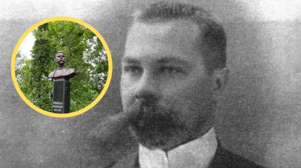 Микола Міхновський похований на Байковому кладовищі в Києві