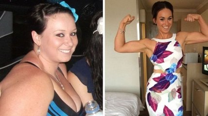 До и после: примеры невероятного преображения при похудении (Фото)