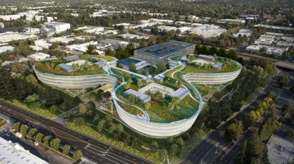 Реки на крыше: какой будет новая штаб-квартира Apple