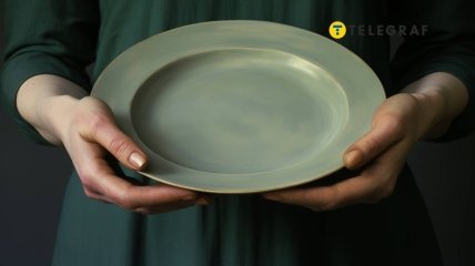 Пустая тарелка – является вестником бедности