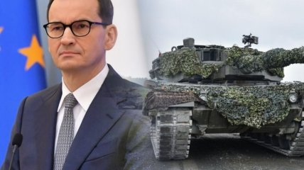 Матеуш Моравецький вважає, що Німеччина не має ховати "Леопарди", допоки в Європі триває війна