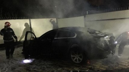 В Черноморске сожгли авто местного лидера "Самопомичи"