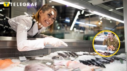 Магазин морепродуктов