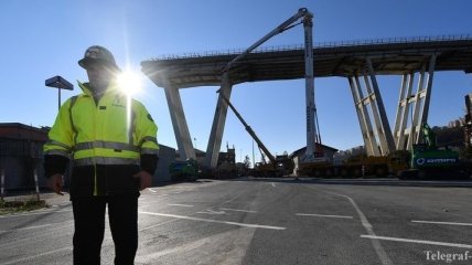 Мэр: новый мост в Генуе построят к Рождеству 2019 года