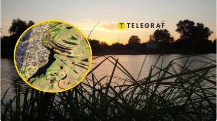 Щоб розгледіти у обрисах водойми дівчину, треба включити уяву