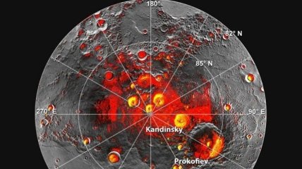 Ученые NASA составили цифровую топографическую карту Меркурия