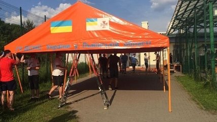 Очереди на границе с Польшей: спасатели установили палатки для ожидающих 