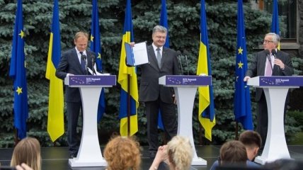 В Киеве прошел саммит Украина - ЕС